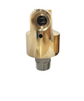 Half Inch Rotating Brass Joint For Hoses With Leak Proof Seal And 360 Degree Spin, Heavy Duty Brass Fitting That Stops Hose Kinks, No Hassle Install, Reliable Under High Pressure