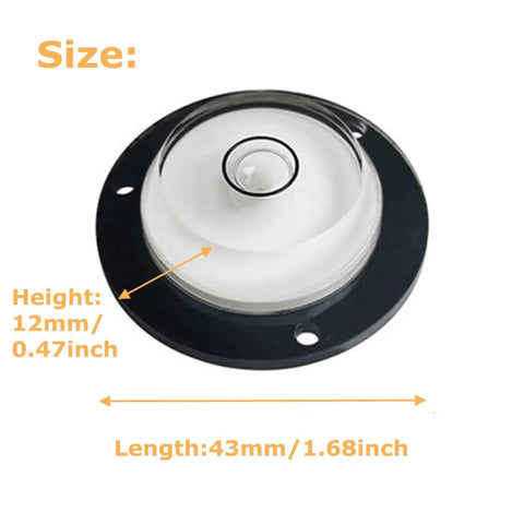 No Sweat Four Pack Multi Directional Spirit Bubble Levels Featuring Smooth Acrylic Housing And Crisp Circular Vials For Camera Rig Mounting Appliance Seating Picture Hanging And Diy Builds That Hit Lock Step Perfect