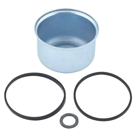 Float Bowl Gasket Seal Ring For Briggs And Stratton Carburetors, Compatible With 796611 493640 398191 20-141-1 20-141 Lawn Mower Parts, O Ring And Seal Set, Durable Replacement, metal bowl and rubber seals