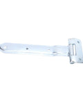12 Inch Offset Bent Strap Hinge for RV Enclosed Cargo Trailer Doors Beefy Heavy Duty Metal Hardware