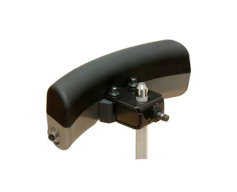 BT-1 Pod Trigger Pad For V Pads And Acoustic Drums, Ultra Versatile Add On Trigger With Curved Mount For Drum Tension Rod