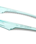 Lead Shielded Safety Glasses With.75mm Pb Eq Lenses And.50mm Pb Eq Side Shields, TR-90 Frame, Silicone Nose Pads, Prescription Ready Teal Color