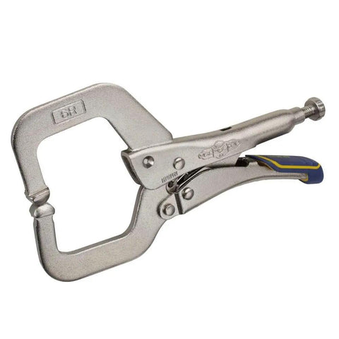 Welding Pliers With Fast Release Locking C Clamp 6 Inch Wide Opening Jaws For Varied Shapes Hex Key Pressure Adjustment