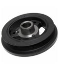 Harmonic Balancer Replacement For Jeep Wagoneer 1990, Black Serpentine Drive Belt Pulley With Keyway, 1 Mounting Hole, OE 33002920 33002920AB