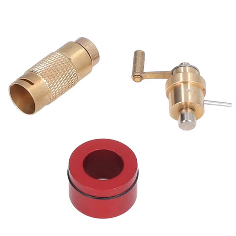 Winder Set For Watch Repair Pros, Brass Wristwatch Repair Kit showing easy grip tools and accessories
