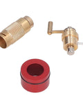 Mainspring Winder For Watches, Pro Grade Brass Watch Winding Tool With Non Slip Handle, DIY Kit Parts Display
