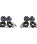 7,000 Lb Trailer Axle Electric Brake Kit With 12 Inch By 2 Inch TruRyde Hub And Drums, Electric Backing Plates Included, Heavy Duty Two Pack