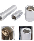 Heavy Duty Half Inch Drive Triangular Socket Set Multi-Toothed For Injection Pump Governor Screws Bearing Remover Diesel Tool Kit 3 Pcs