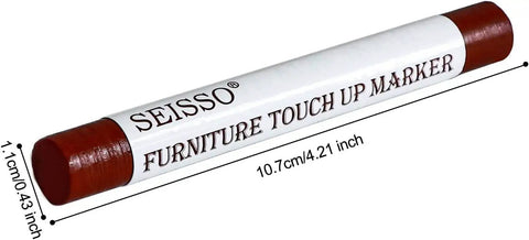 Solid Wood Filler Sticks And Furniture Wax Crayons For A No Sweat Scratch Fix Touch Up Kit With Ten Versatile Colors for a furniture touch up marker.