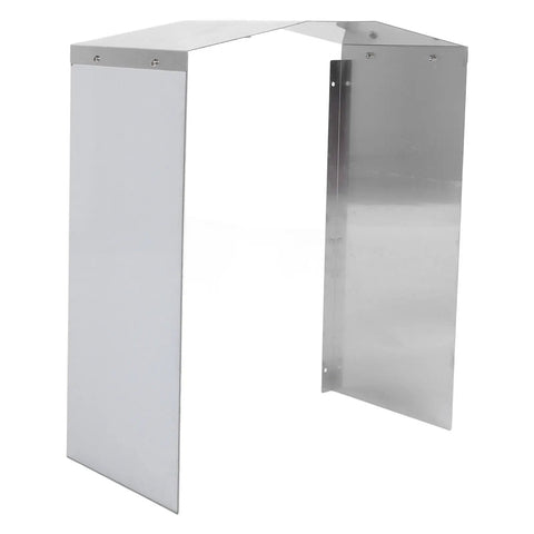 Hella Tough Wall Mount Charging Station Cover Aluminum Alloy Weatherproof Shield for Your Electric Vehicle Charger Outdoor Protective Shell angled view