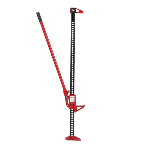 3 Ton Off Road Ratcheting Lift Jack 48 Inch Heavy Duty Utility Jack For Tractor Truck SUV And ATV Bumper Recovery High Capacity