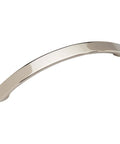Polished Nickel 5 Inch Center Kitchen Cabinet Pulls Solid Core Luxury Hardware For Cabinet Doors And Dresser Drawers, 1 Pack Rotterdam Collection