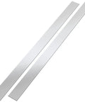 2 Pack Stainless Steel Trim Strips 304 Brushed Finish Metal Finishing Gap Filler For Kitchen Tools 2 x 30 Inches Silver Heavy Duty DIY