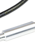 Premium Heavy Duty Air Scribe Engraving Pen Kit One Eighth Inch Hex Shank with black hose and metal fittings for engraving tasks.