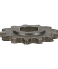 Close-up of 13 tooth motor sprocket from 25h Chain Sprocket Kit With 132 Link Chain And 13 Tooth Motor Sprocket And 25h Chain Tensioner For Razor MX650 MX500 SX500 And MY1020 Electric Scooters And Dirt Bikes