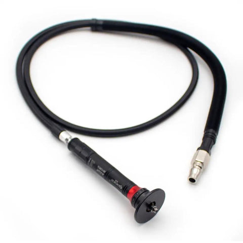 Mini Pneumatic Chamfering And Deburring Machine For Metal Work air hose attachment with black rubber and metal fitting