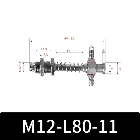 Big Head M12 Pneumatic Vacuum Sucker Cup With Rubber Silicone Industrial Fixture Mount For Heavy Duty Gripping And Automation Tasks dimensions and design.