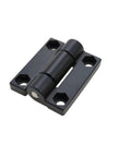 Black zinc-alloy square torque damping hinge, 0.3 N·m, thickened damping hinge, 1 piece