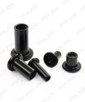 Hex Socket Bolts 20Pcs Black 304 Stainless Steel Rivet Nuts and Hex Socket Cap Nuts for Furniture Connectors M5 X 8mm Set