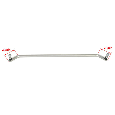Steering Tie Rod Linkage Assembly Replacement For John Deere LX255 LX266 LX277 LX279 LX288 Direct Fit Built Tough Zinc Plated Steel Reinforced Design For Durable Steering Performance And Longevity Replaces AM133802 AM123555, 2.68in ends