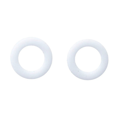 20 Pack Folding Knife Pivot Pin Flat Teflon Washers Bearing Set For Low Friction And Corrosion Resistant Performance, Provides Smooth Bearing Surface, Load Distribution, And Spacer Between Knife Components, 0.6mm PTFE