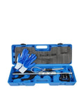 CV Joint Remover Slide Hammer Kit With Steel Bearing Puller Tool Set in blue case, includes gloves, automotive use