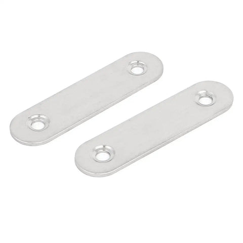 Heavy Duty Stainless Steel Mending Plates Fix Cracked Wood Fast Badass Flat Reinforcement Brackets Bulk 180 Pack tough metal brackets.