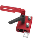 Close-up of Go To T Track Aluminum Miter Track Jig Kit For Table Routers And DIY Woodworking Miter Slider Fixtures Easy Setup Pro Grade Aluminum Alloy