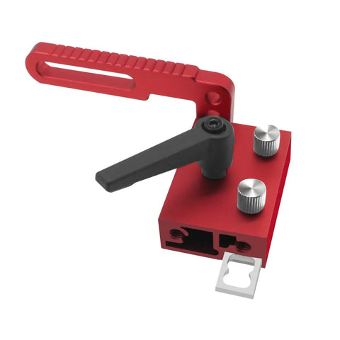 Close-up of Go To T Track Aluminum Miter Track Jig Kit For Table Routers And DIY Woodworking Miter Slider Fixtures Easy Setup Pro Grade Aluminum Alloy