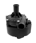 Heavy Duty Electric Water Pump For Tesla Model S 85D AWD showing a black plastic design with hose connection for smooth coolant circulation.