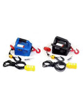 Professional Grade Electric Hoist With Portable Winch Design 500Kg Capacity, blue and black models shown.