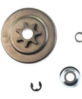 Beefed Up Chainsaw Clutch Drum Sprocket Replacement For Smooth Chain Rotation And Tough Power Transmission Fits Multiple Models For Easy Maintenance Built For Demanding Jobs, metal parts