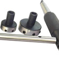 Presize Mt2 Lathe Tailstock Tap And Die Holder Kit eight-piece MT2 steel threading set with Morse taper shank