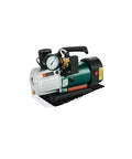 Pro Grade Single Stage Rotary Vane Vacuum Pump For Auto Air Conditioning And Refrigeration Maintenance Quiet 65 DB 150 Micron Vacuum Heavy Duty Build Easy Start Up PCV 4M Model
