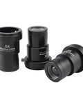 3 Piece 1.25 Inch Barlow Lens Set For Telescopes 2X 3X 5X Eyepiece Magnification Upgrade Aluminum Body