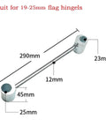 4 In 1 Door Hinge Adjustment Tool For 8 To 25mm Hinges Wrench And Bender Gap Repair with measurements