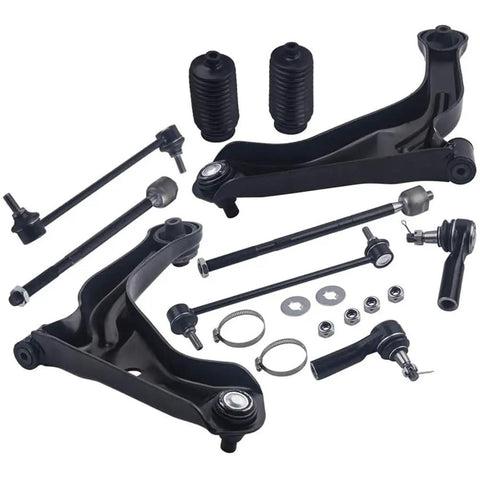 Front Lower Control Arm Kit For Mariner 2008 2009 With Driver And Passenger Side Bushings, Ball Joint, Direct Bolt On Replacement, 10 Pcs Kit