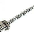 SFU 3205 Ball Screw Assembly with Nut for CNC Machines, 32mm diameter, 5mm lead, 527.05mm length in GCr15 steel