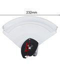 Miter Saw Transparent Blade Guard For 255 Saw Aluminum Machine Plastic And Metal Safety Cover Workshop Power Tools 232mm