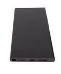 Black Cell Phone Digitizer Screen Replacement With Frame And Fingerprint Function For S918U US Version No Fuss Fix