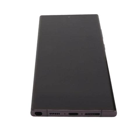 Black Cell Phone Digitizer Screen Replacement With Frame And Fingerprint Function For S918U US Version No Fuss Fix