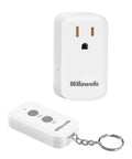 Plug And Play Remote Outlet Switch With Wireless On Off Control For Lamps And Fans Programmable And Compact 100 Ft RF Range