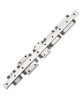 High Precision Linear Guide Rail Kit MGN7 7mm Width Smooth Slide System With LM7 Block Perfect For CNC Routers And DIY Projects Ready For Installation At Any Length From 100 To 1000 Millimeters, aluminum linear rail kit with LM7 blocks for CNC