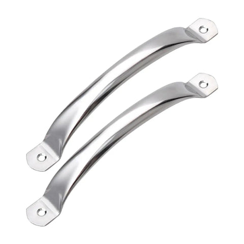 Stainless Steel Round Tube Cabinet Handle For Drawers And Doors No Slip Grip Rustproof Kitchen Hardware Ideal Grip set of two handles