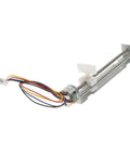 Premium 80 Mm Stroke Stepper Motor For Linear Stage Actuator With Plug And Play Diy Router Replacement Setup showcasing metal chassis and wiring.