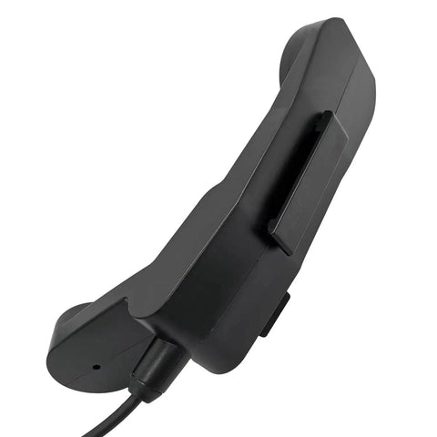 External Handset Microphone for Ham Radios With Military Style Ptt Speaker Beefy Rugged Build Clear Audio And Crisp Transmission