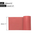 Solid Neoprene Rubber Sheet One Eighth Inch Thick By 1 Inch Wide By 10 Inch Long Non Slip Anti Slip Oil Resistant Gasket Material unrolled