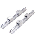 Top Tier 2 Pcs Sbr12 Linear Guide Rail Kit With 4 Bearing Blocks For Smooth 3D Printer And Cnc Machine Upgrades That Are Super Reliable And Precise, steel rails