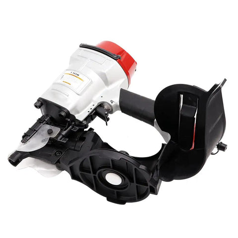 Pro-Grade Pneumatic Roofing Nailer 15 Degree Coil Nailer For One And Three Quarter Inch To Two And Three Quarter Inch Siding Nails, Side-Load Magazine, Lightweight Aluminum Body, Easy Reload, Includes Safety Goggles.