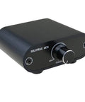 Inline Three Point Five Millimeter Audio Volume Controller Box With One Eighth Inch Aux In Output Aluminum CNC Chassis